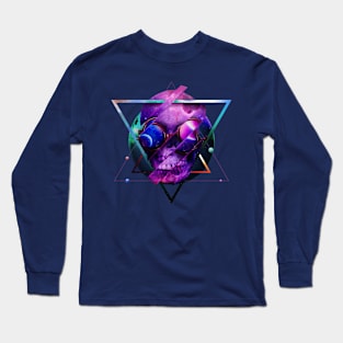 Galaxy Skull Long Sleeve T-Shirt